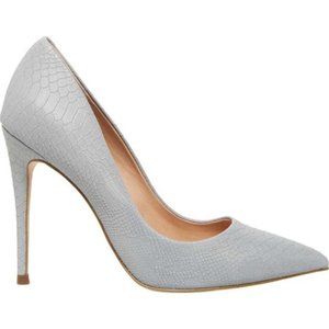 Reflective snake skin Steve Madden Heels